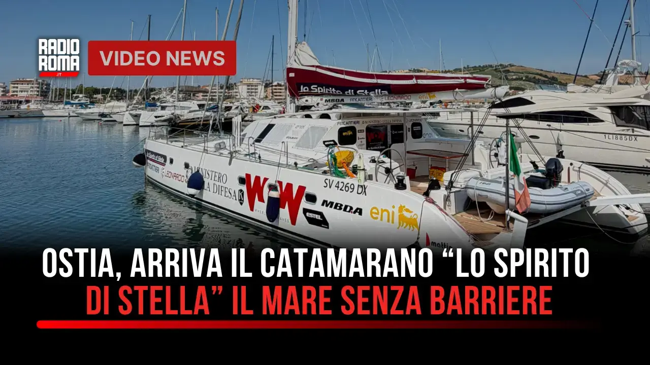 A Ostia arriva Lo Spirito di Stella: il catamarano accessibile per tutti